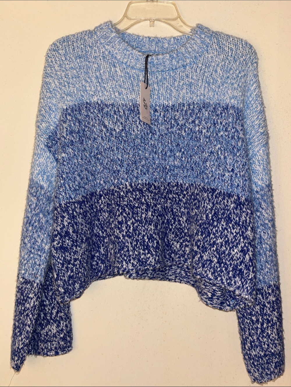 Sincerely Jules Blue Ombré Sweater